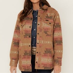 WRANGLER RETRO WOMEN'S SOUTHWESTERN SHACKET L NWT